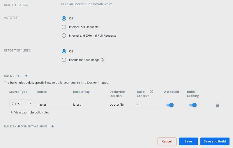 Build Settings