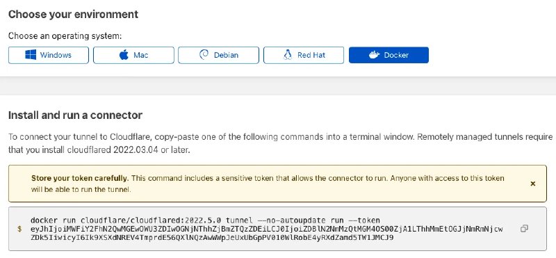 Docker enviroment