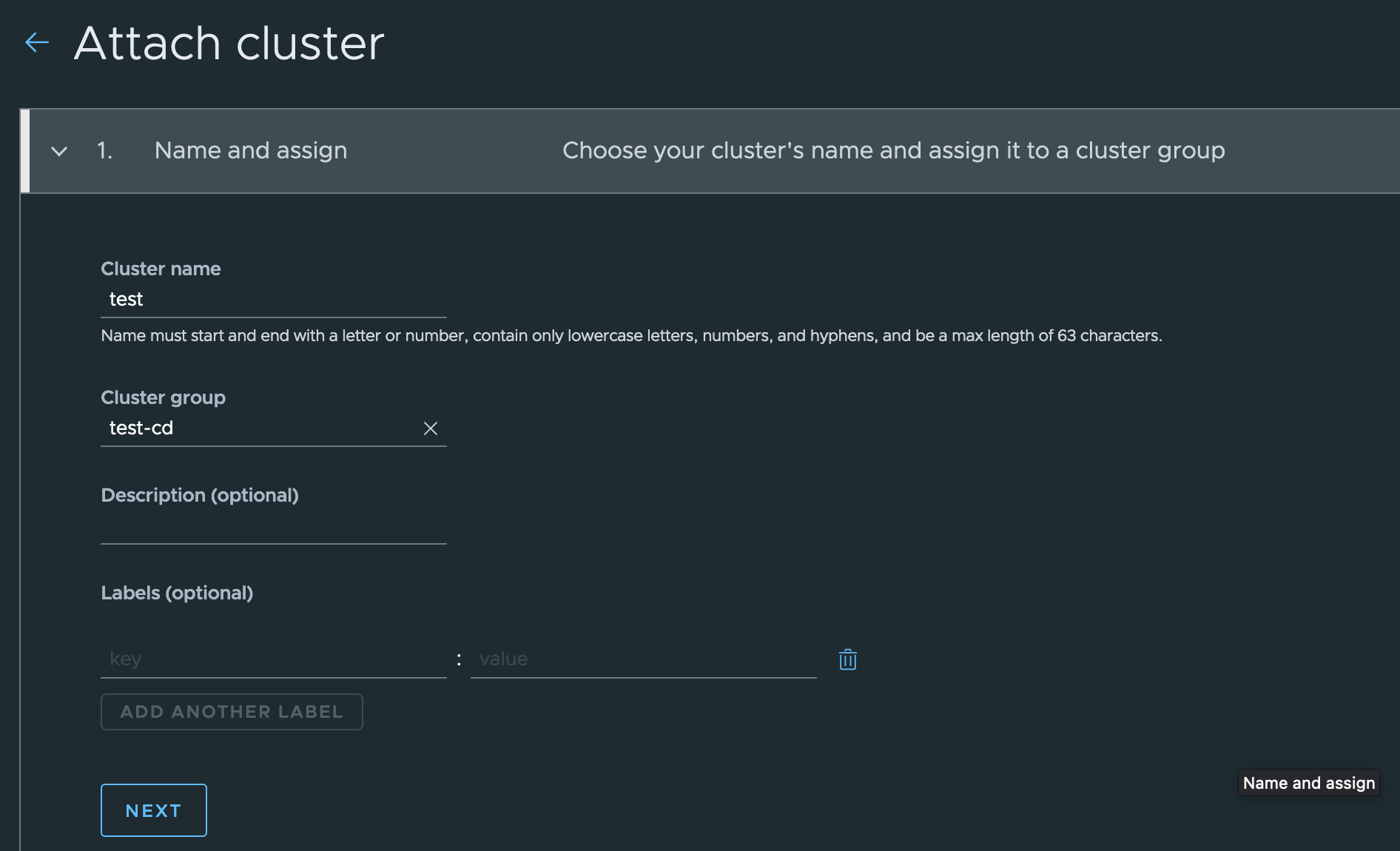 attach_cluster